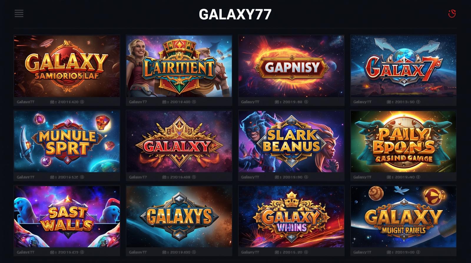 GALAXY77 | Planet Slot Gacor yang Ramah Pemula dan Asyik Buat Pro.